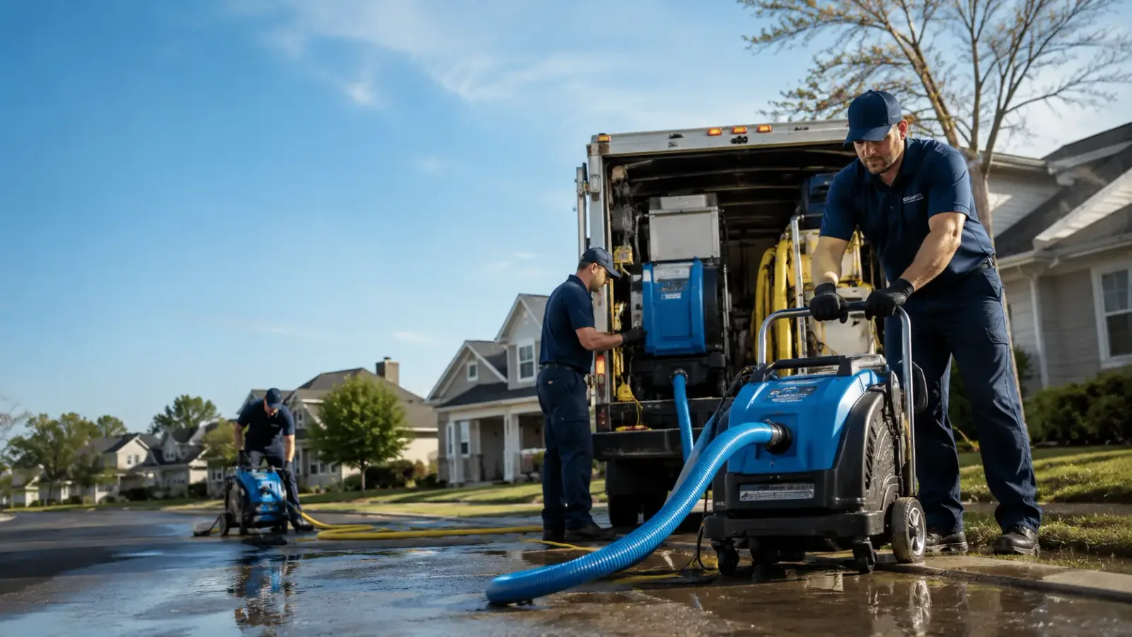 Flood Damage Cleanup in Rice, TX